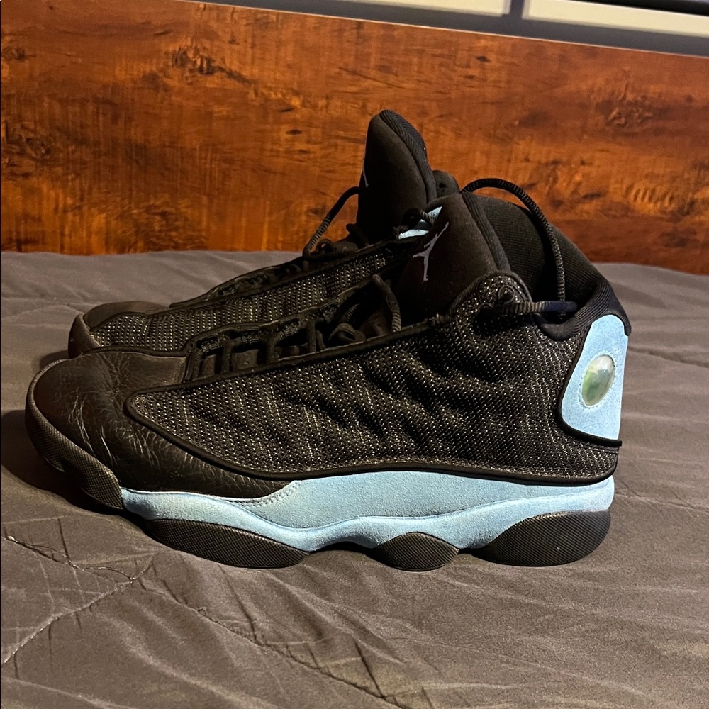 Jordan Black and Light Blue Sneakers not taking anything below $30